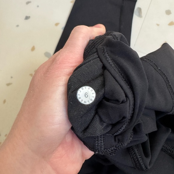 Lululemon high waist leggings, GUC size 6. Full length, 28” - Picture 3 of 4